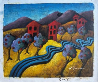 Cuadro al óleo 62x52