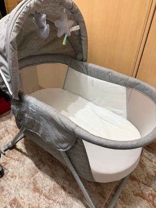 Cuna de Viaje Kinderkraft Gris nueva estrenar