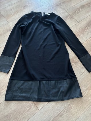 Vestido corto negro talla S