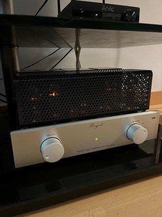 Amplificador Cayin LA-34 Plus y cd Cayin cs55