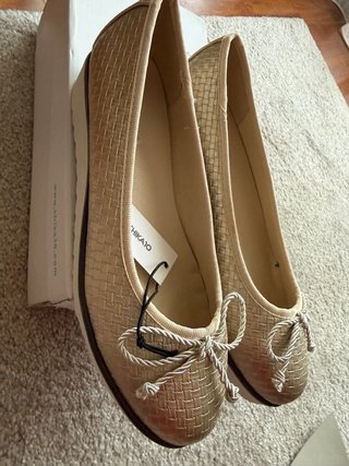 Zapatos Trenzados CHIKA10 Dorados Talla 38