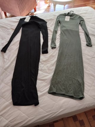2 Vestidos largos ajustados