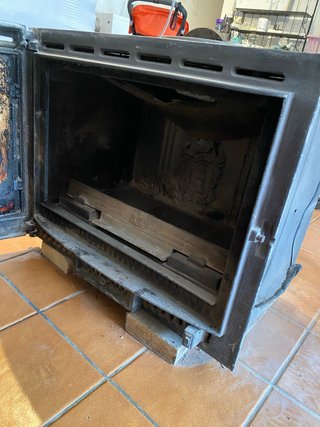 Casete para chimenea de leña