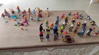 Gran Lote de Figuras Playmobil