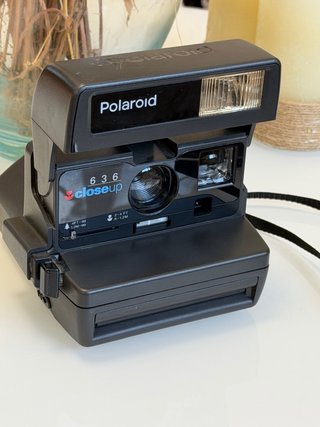 Cámara Polaroid 636 Closeup