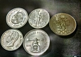 Colección de 5 Monedas Conmemorativas