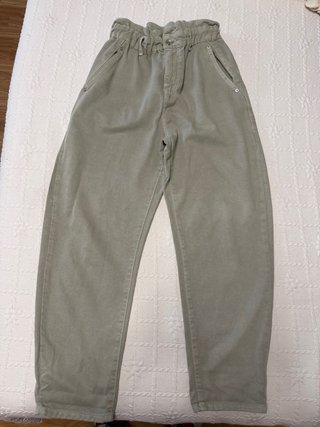 Pantalón Zara Verde Oliva