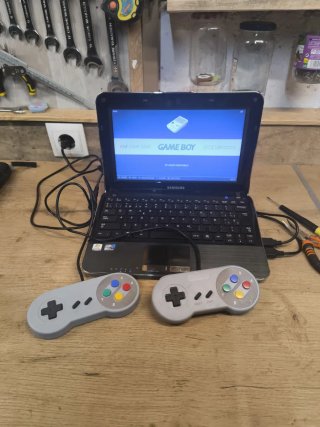 Portátil Netbook Samsung Retro Consola Arcade + 2