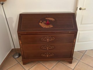 Escritorio Secreter Antiguo de Madera