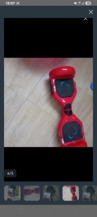 Hoverboard Rojo