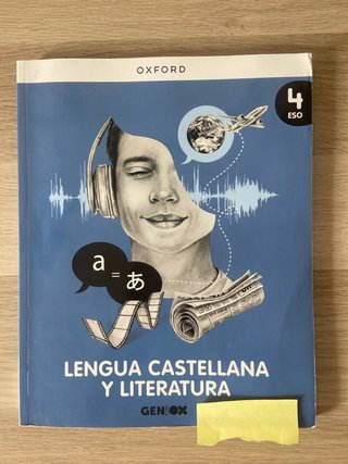 Lengua castellana y literatura, 4 ESO, Geniox
