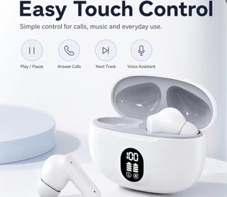 Auriculares Inalámbricos Blancos