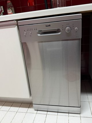 Lavavajillas Kunft Plateado