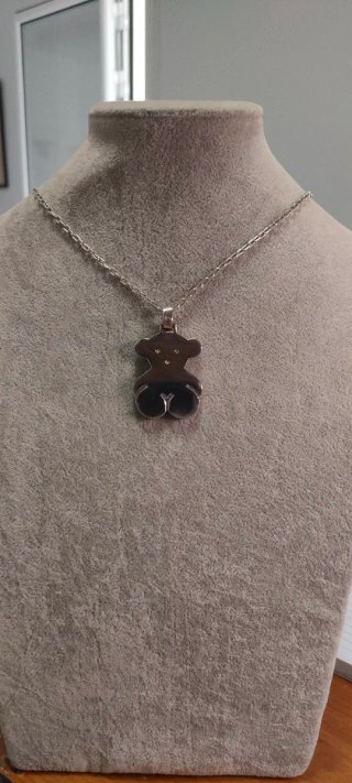Colgante y cadena Tous de plata