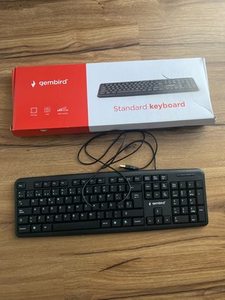 Teclado Gembird Negro