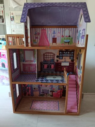 Casa de Muñecas de Madera 120 cm
