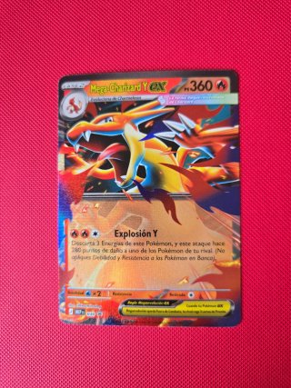 Carta Pokémon Mega-Charizard Y EX PROMO