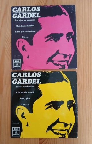 2 Vinilos Carlos Gardel