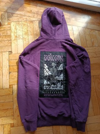 Sudadera con capucha Volcom morada