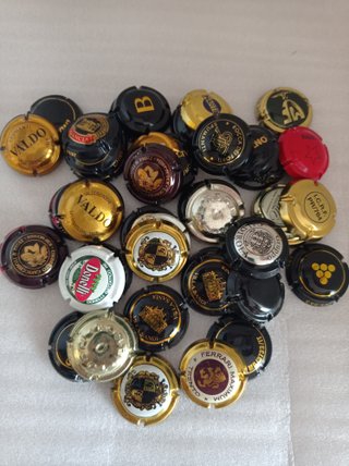 Lote de aprox 55 placas de cava variadas italianas