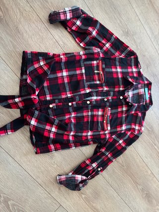 Camisa de cuadros talla S/M