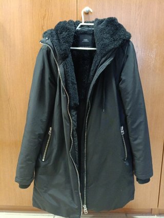 Abrigo Zara Negro