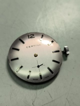 Movimiento y Esfera de Reloj Certina