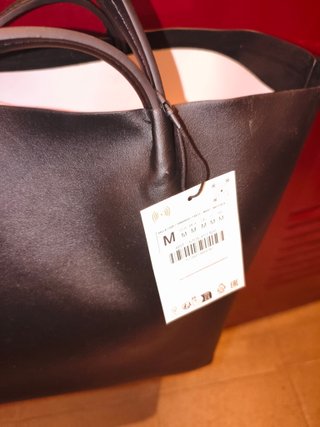 Bolso Negro Zara