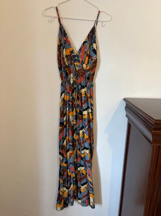 Vestido Largo Estampado