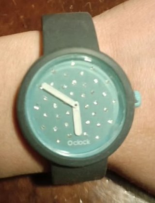 Orologio verde O Clock