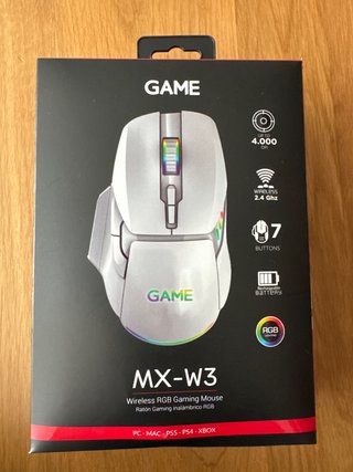 Ratón Gaming Inalámbrico GAME MX-W3