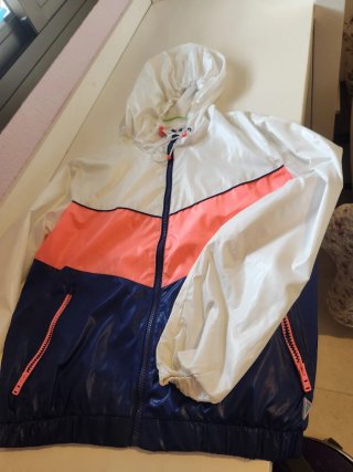 Chaqueta Cortavientos Multicolor Talla S