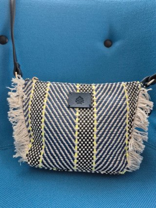 Bolso Sfera Azul y Amarillo
