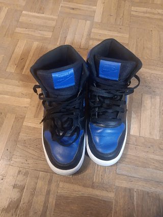 Zapatillas Nike Ebernon Mid Azul y Negro T42