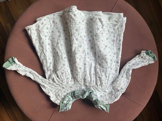 Vestido Estampado con Volantes