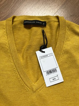 Jersey Purificación García Amarillo Talla S