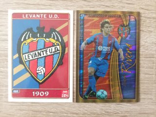 Fichas/cromos del Levante UD 2005 Mundicromo