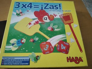 Juego de mesa 3x4 = ¡Zas! de HABA