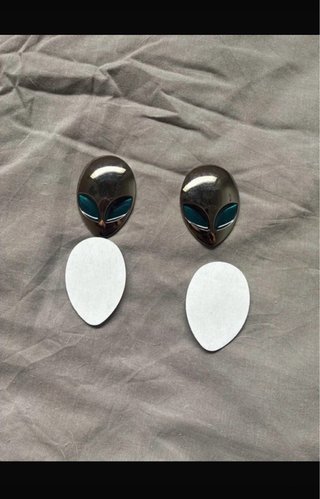 2 Pegatinas de Alien para Coche