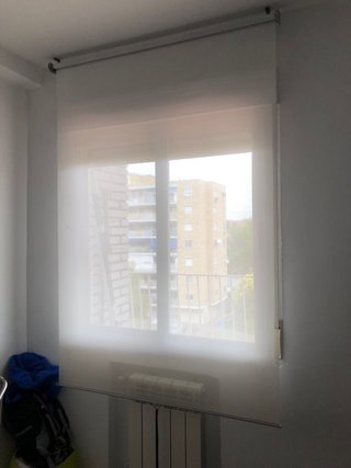 Estor Enrollable Blanco