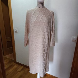 Vestido de largo abrigado