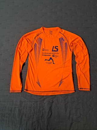 Camiseta técnica running Dry-Tec naranja