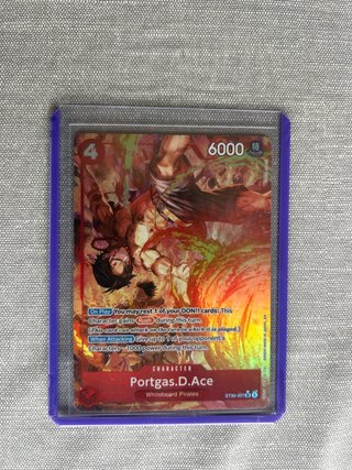Carta One Piece TCG Portgas D. Ace ST30-007