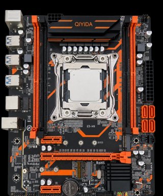 Combo placa QIYIDA E5-H9 + Intel Xeon E5-2667 v4