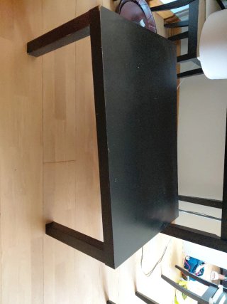 Mesa Auxiliar Negra