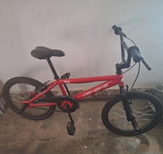 Bicicleta BMX Denbike Roja