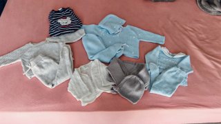 Lote de 6 prendas de ropa para bebé