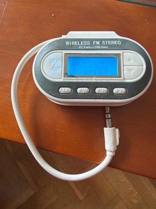 Transmisor FM Inalámbrico Portátil