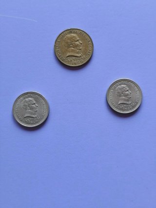 Set de 3 Monedas de Uruguay 1960