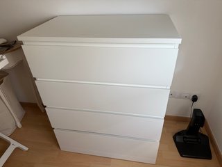 Cómoda Malm IKEA Blanca